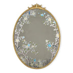 Ornate Floral Wall Mirror | Thrascher