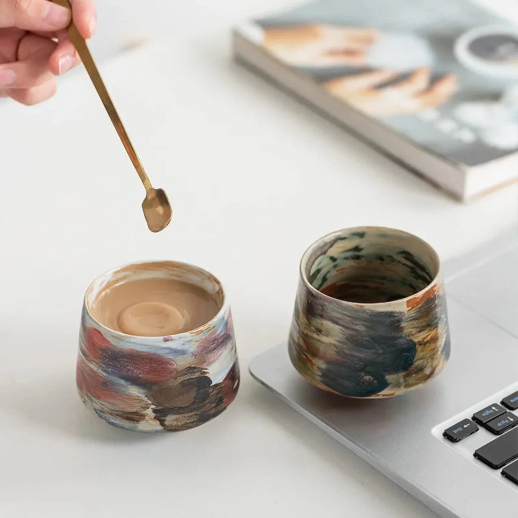 Ottershore Ceramic Latte Cup 6 Piece Set