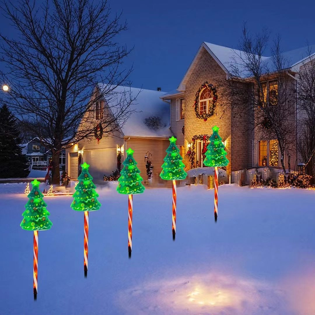 Outdoor LED Christmas Tree Garden Stake | Thrascher