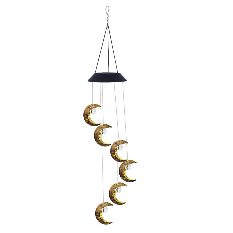Outdoor Metal Star Wind Chime with Resonating Aluminum Tubes | Thrascher