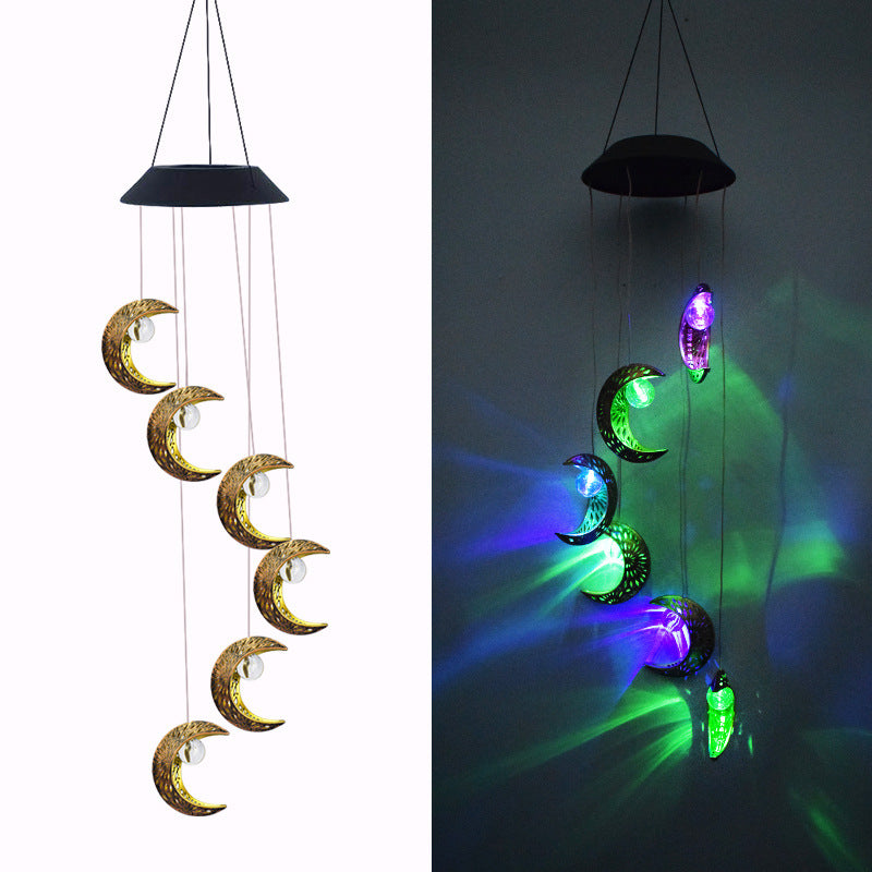 Outdoor Metal Star Wind Chime with Resonating Aluminum Tubes | Thrascher