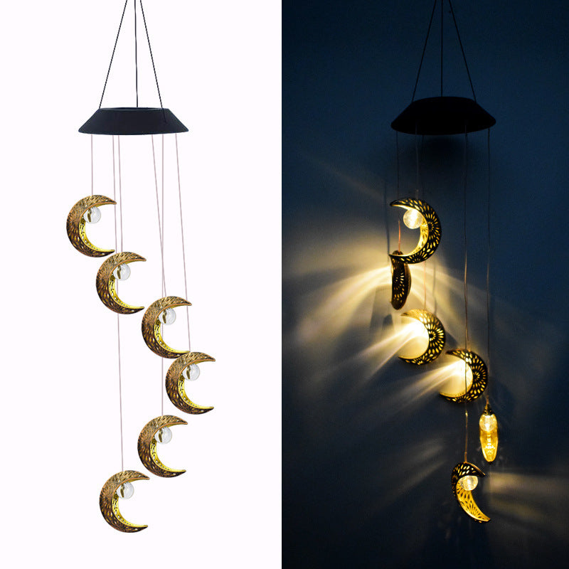 Outdoor Metal Star Wind Chime with Resonating Aluminum Tubes | Thrascher