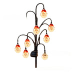 Outdoor Solar-Powered Reindeer LED String Light Garland | Thrascher