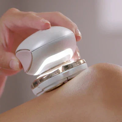 Electric Ladies Shaver with LED Light and Gold-Plated Head