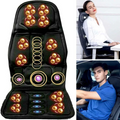 8-Mode Massage Seat Cushion with Heated Back-Neck Pillow for Car & Home