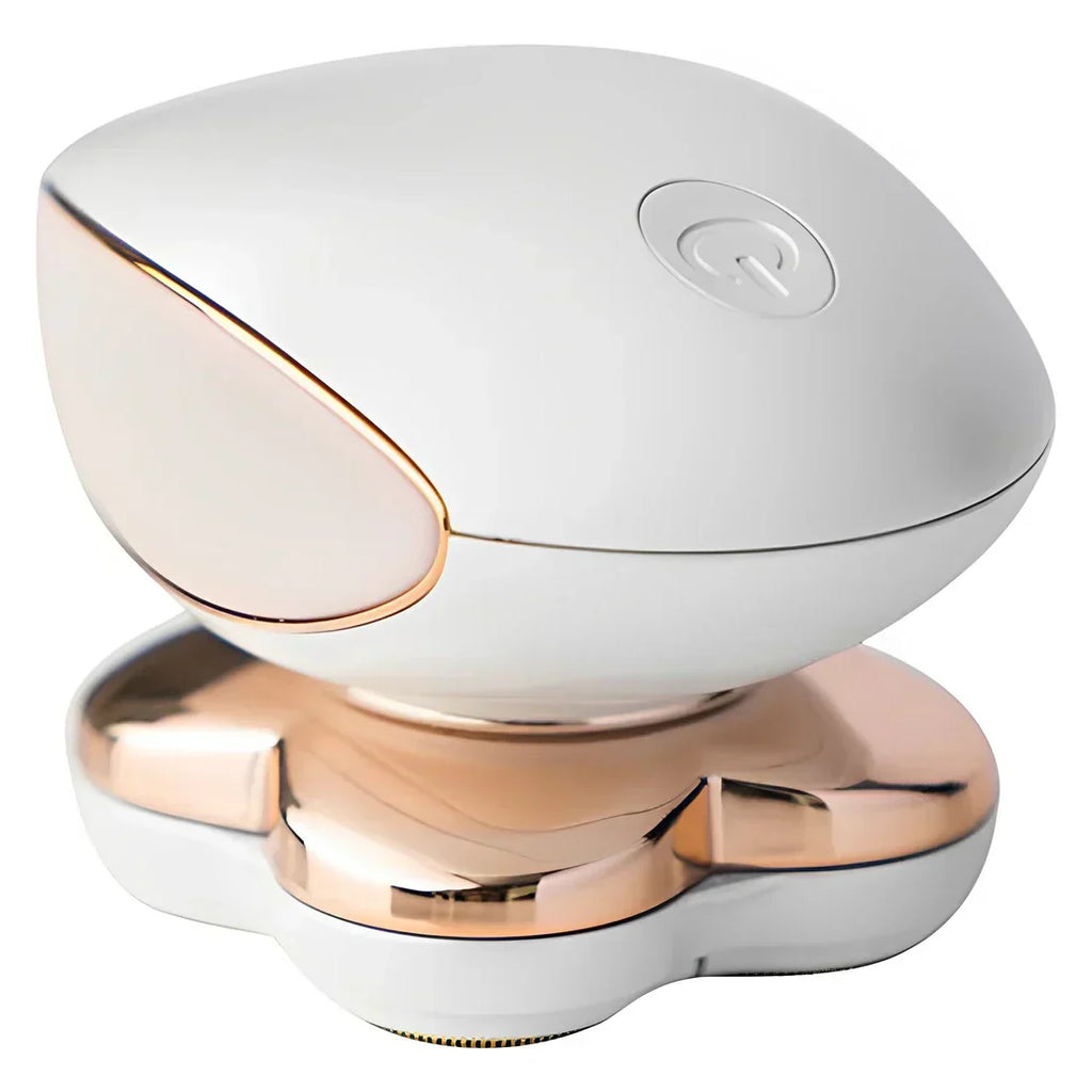 Electric Ladies Shaver with LED Light and Gold-Plated Head