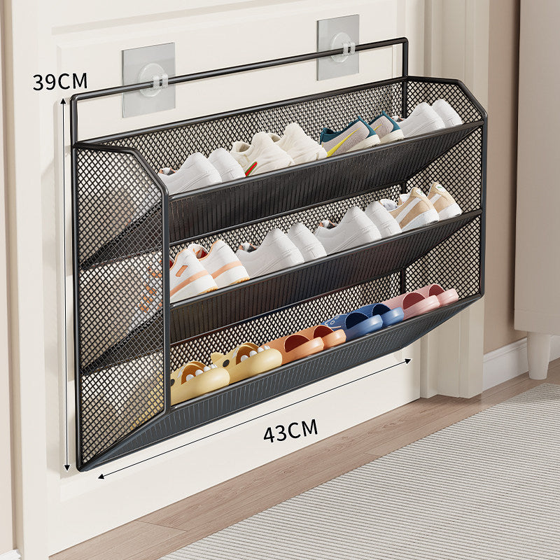 Over-Door Mesh Shoe Rack | Thrascher