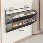 Over-Door Mesh Shoe Rack | Thrascher