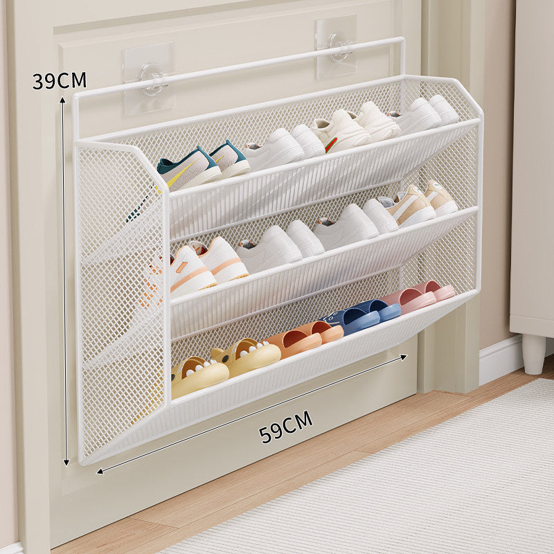 Over-Door Mesh Shoe Rack | Thrascher