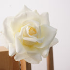 Oversized Realistic Foam Rose Single Stem Artificial Flower, view 11