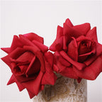 Oversized Realistic Foam Rose Single Stem Artificial Flower, view 3