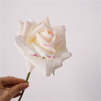 Oversized Realistic Foam Rose Single Stem Artificial Flower, view 9