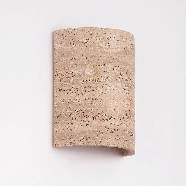 Pelmando Travertine Wall Lamp
