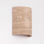 Pelmando Travertine Wall Lamp