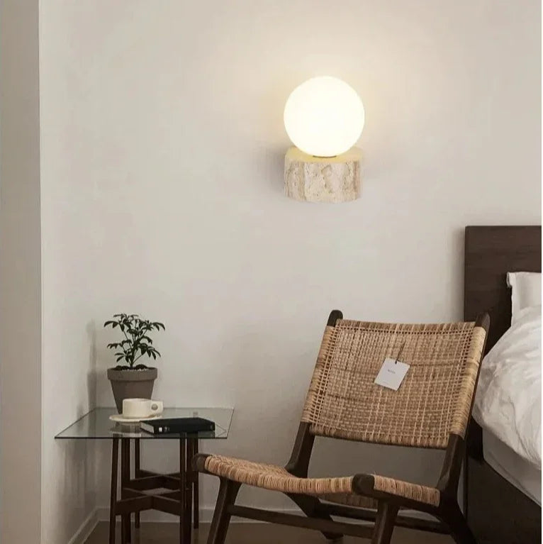 Pelsora Stone Wall Lamp