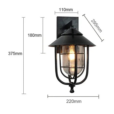 Pelvesa Outdoor Wall Lamp