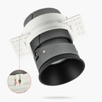 Pertola Recessed Downlight
