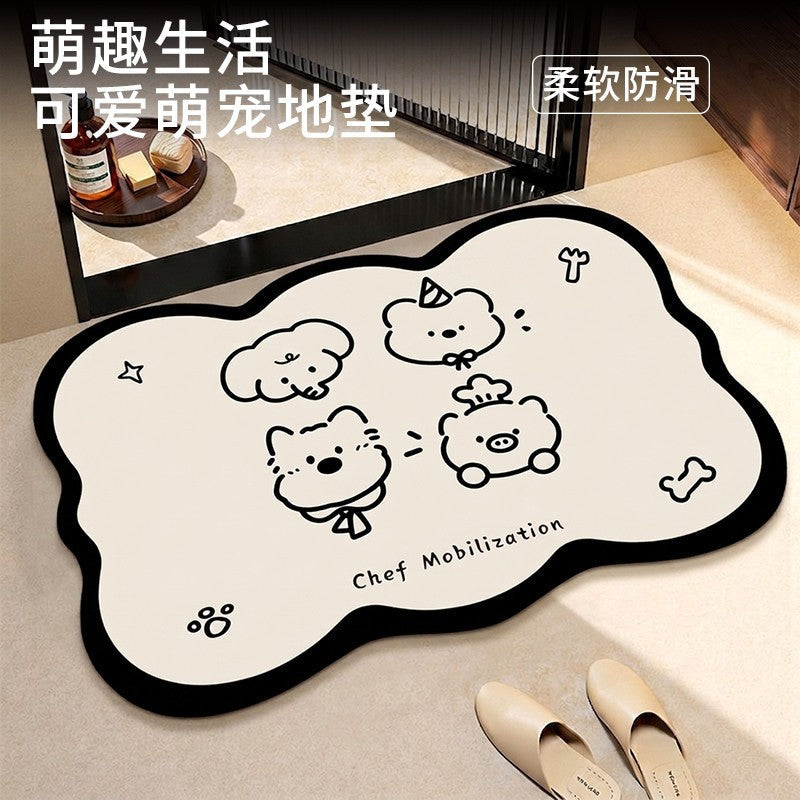 Pet-Themed Decorative Rug | Thrascher