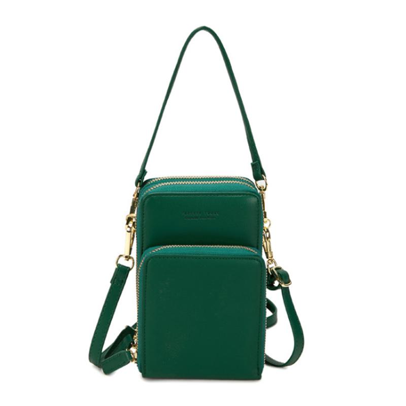 Phone Crossbody Bag with Touchscreen PVC Window, RFID Blocking, PU Leather, view 18