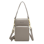 Phone Crossbody Bag with Touchscreen PVC Window, RFID Blocking, PU Leather, view 35