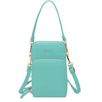 Phone Crossbody Bag with Touchscreen PVC Window, RFID Blocking, PU Leather, view 6