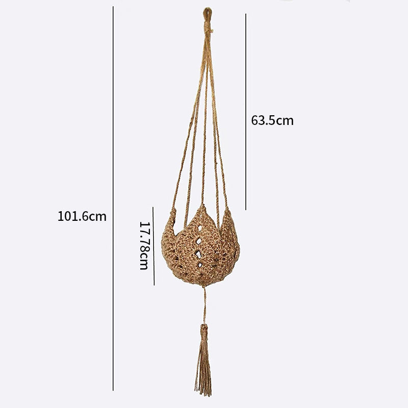 Plant Hammock Hanging Handcrafted | Thrascher