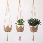 Plant Hammock Hanging Handcrafted | Thrascher