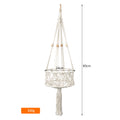 Plant-Hanging Macrame Basket | Thrascher