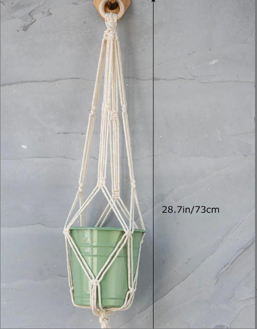 Plant-Hanging Macrame Shelf | Thrascher