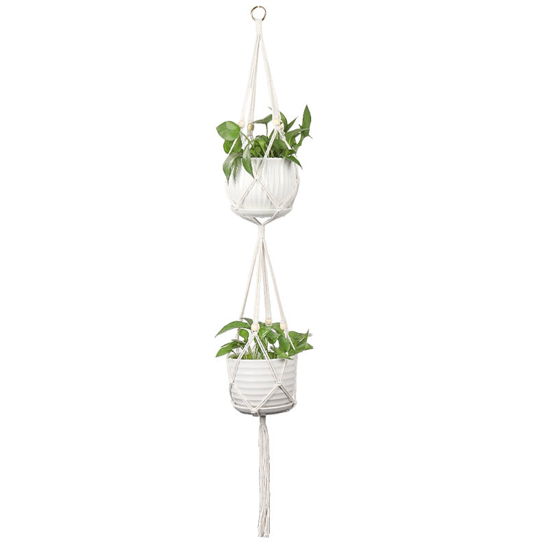 Plant-Hanging Macrame Shelf | Thrascher