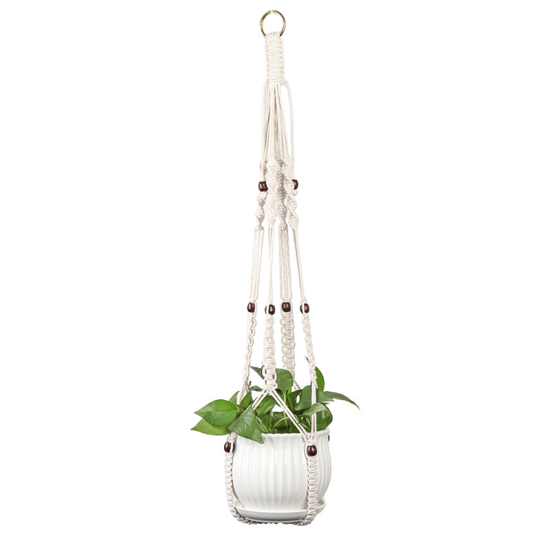 Plant-Hanging Macrame Shelf | Thrascher