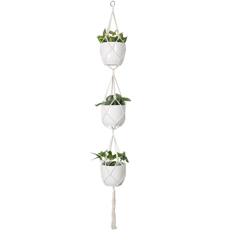 Plant-Hanging Macrame Shelf | Thrascher
