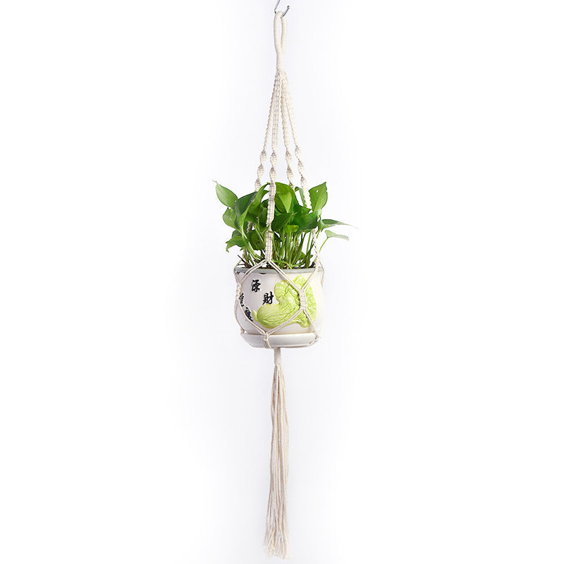 Plant-Hanging Macrame Shelf | Thrascher
