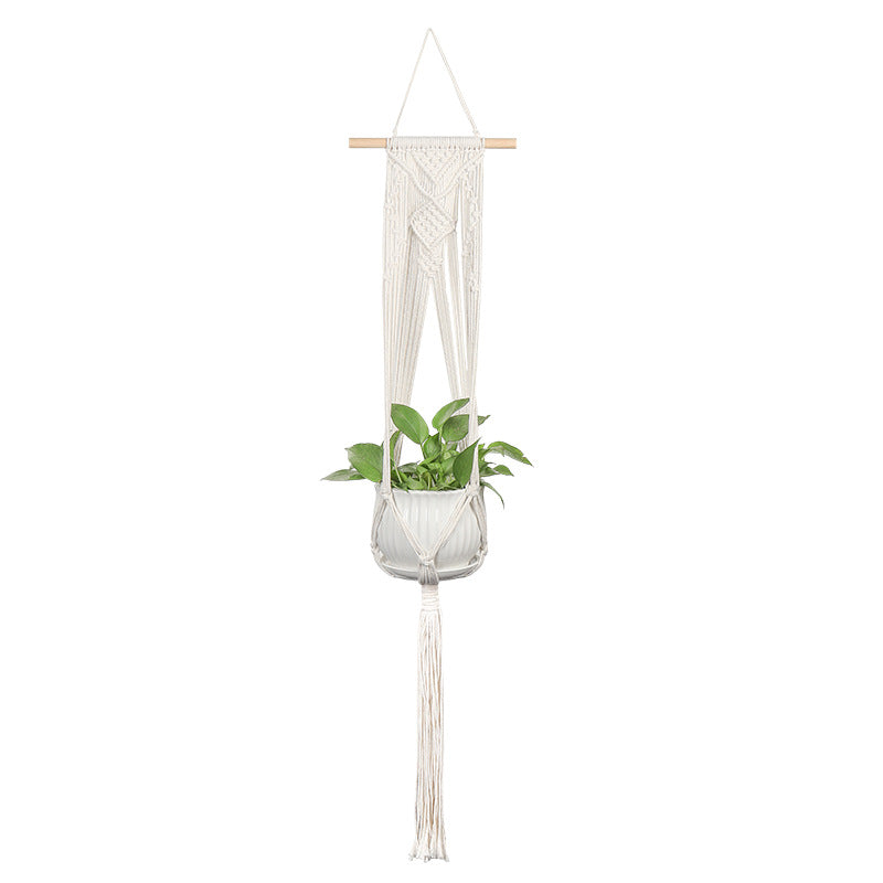Plant-Hanging Macrame Shelf | Thrascher