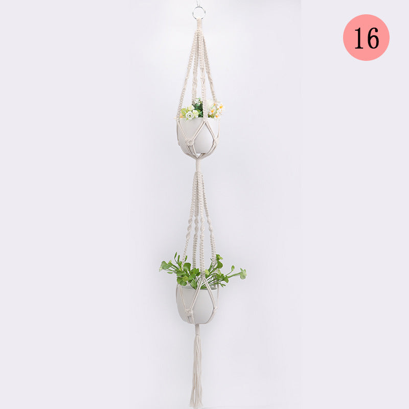 Plant-Hanging Macrame Shelf | Thrascher