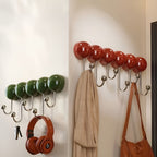 Plastic Suction Cup Shower Hook, 5 kg Capacity, Red/Green, Wall Mount, view 2