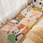 Playful Animal-Themed Runner Mat | Thrascher