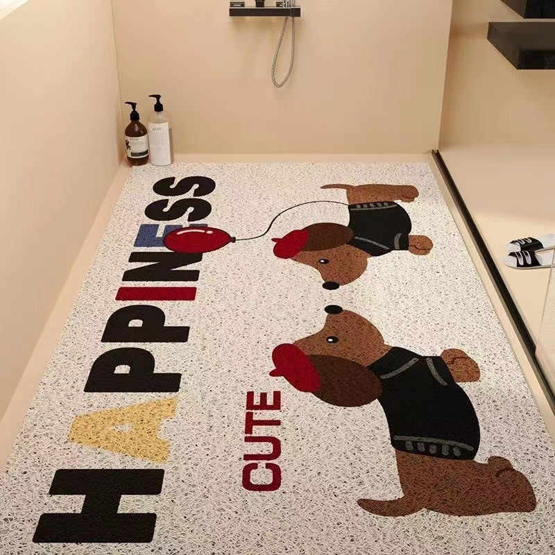 Playful Cartoon Character Area Rug | Thrascher