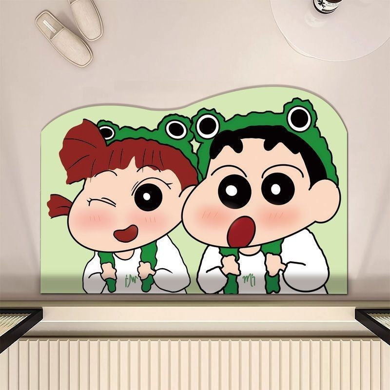 Playful Cartoon-Themed Floor Mat | Thrascher