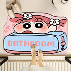 Playful Cartoon-Themed Floor Mat | Thrascher