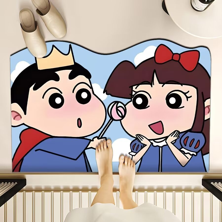 Playful Cartoon-Themed Floor Mat | Thrascher
