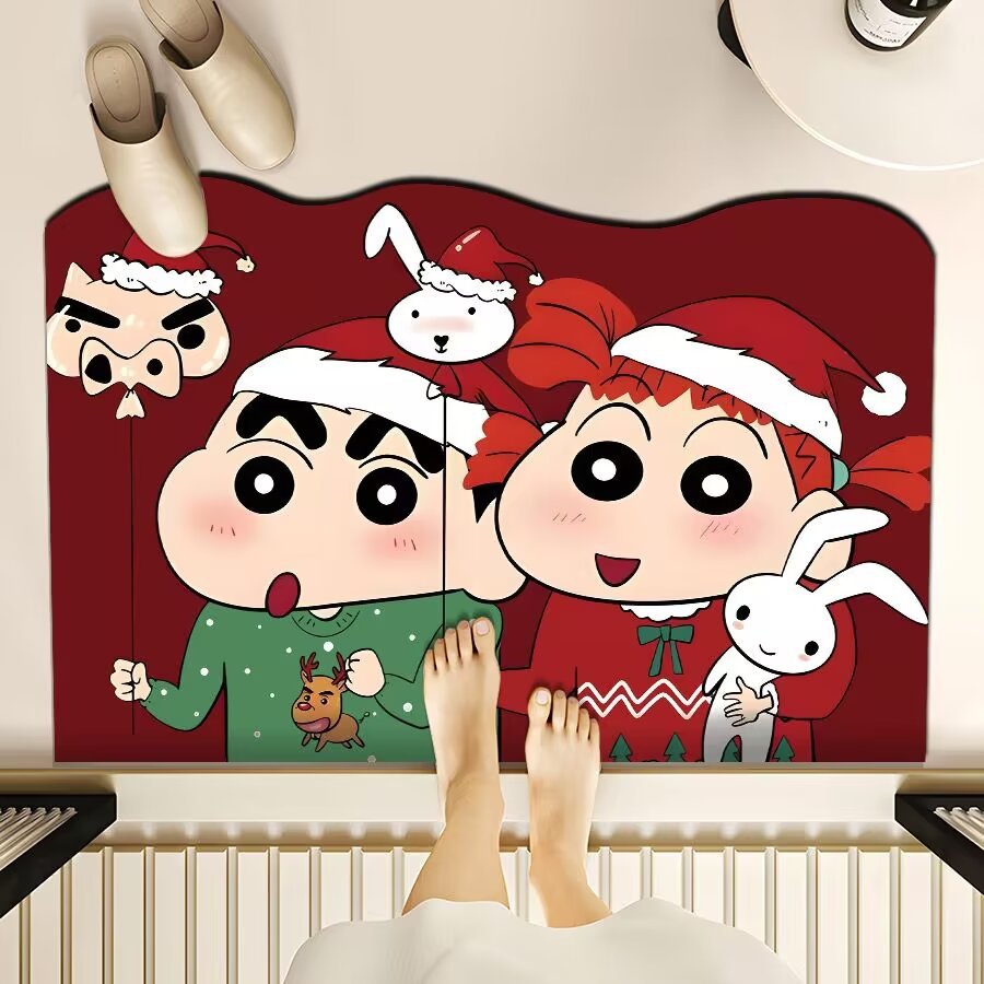 Playful Cartoon-Themed Floor Mat | Thrascher