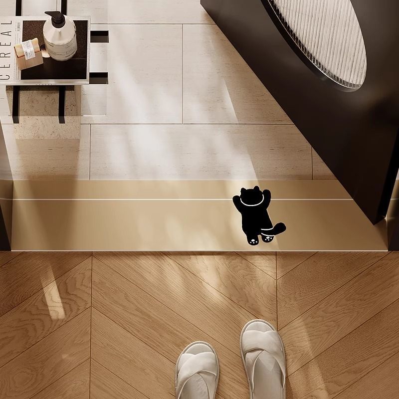 Playful Cat-Themed Door Mat | Thrascher