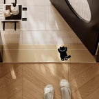Playful Cat-Themed Door Mat | Thrascher