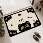 Playful Cat-Themed Entrance Mat Non Slip | Thrascher