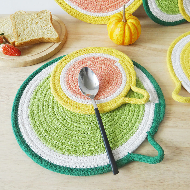Playful Coaster in Watermelon Design | Thrascher