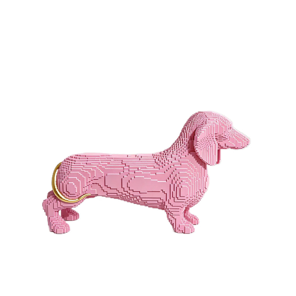 Playful Decorative Figure of a Sweet Dachshund | Thrascher