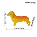 Playful Decorative Figure of a Sweet Dachshund | Thrascher