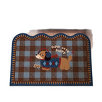 Playful Dog-Themed Floor Mat | Thrascher