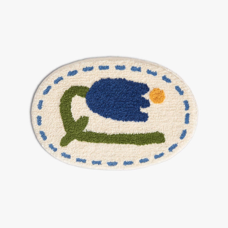 Playful Fruit-Themed Area Mat | Thrascher